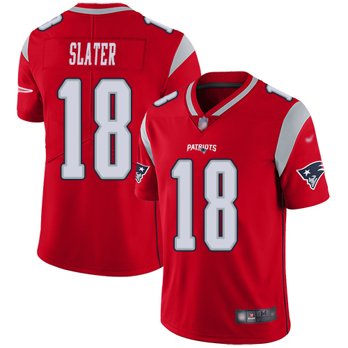 New England Patriots Football #18 Inverted Legend Limited Red Men Matthew Slater NFL Jersey->women nfl jersey->Women Jersey